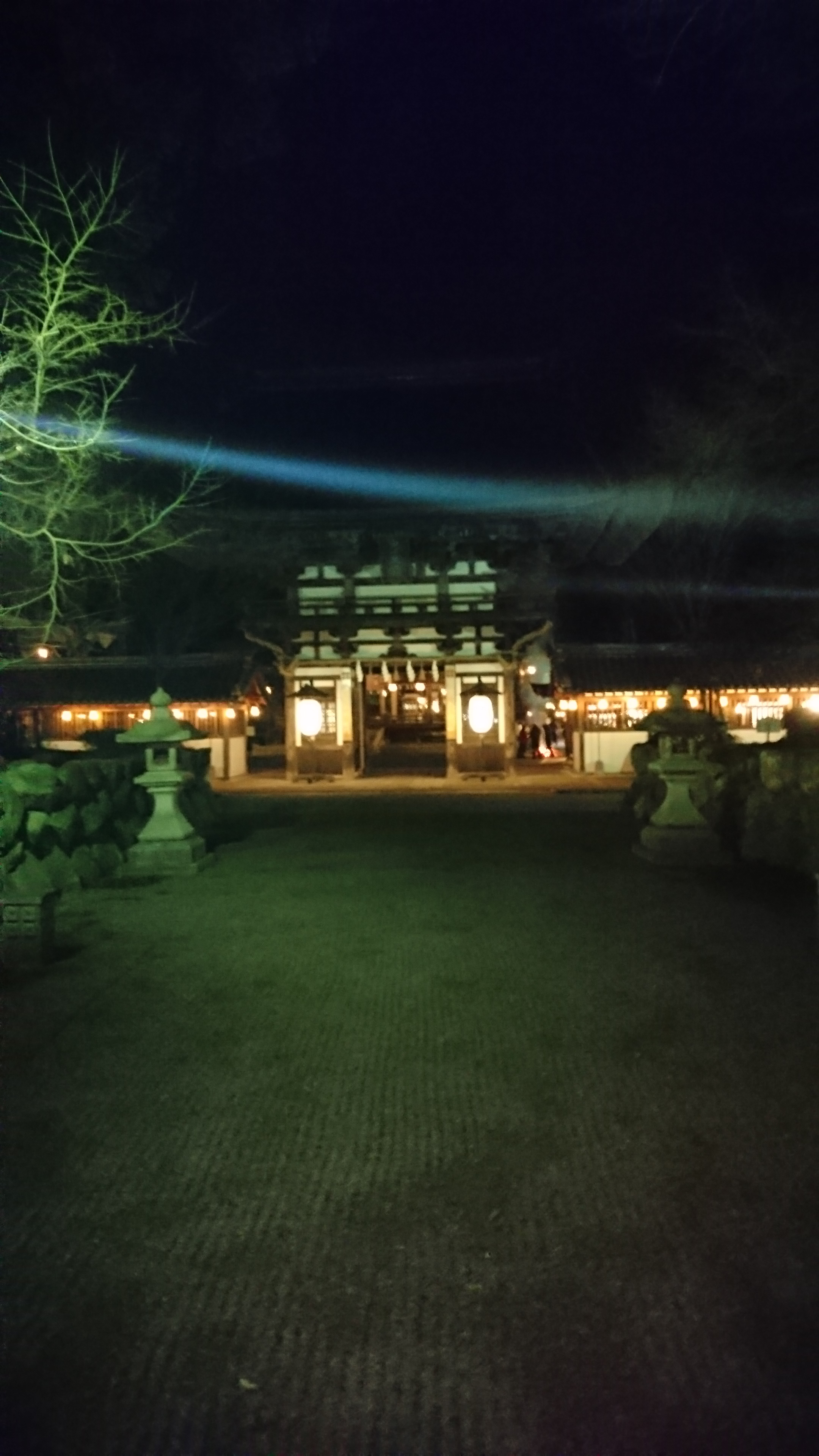 「あけましておめでとうございます！一発目はやはり近江八幡市沙沙貴神社から！！」