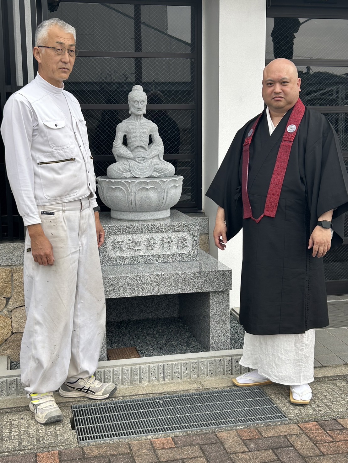 「 JR安土駅前に釈迦苦行像作らせて頂きました! 番外編! 」