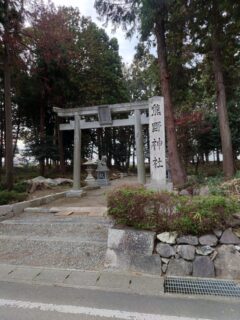 「拝殿の床に石張り工事！ 安土町香庄  熊野神社」
