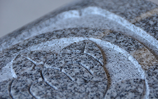 「墓石の段取り!」