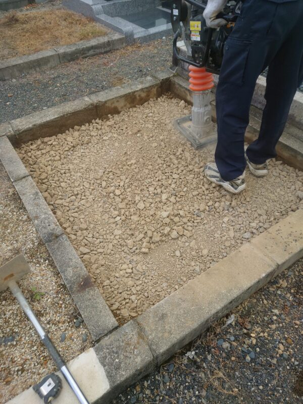 「墓石工事・施工について！」