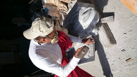 「今の元を作った修業中のワシ！」