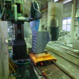 「力士像の粗切り！組合員に助けてもらいました！　2/6」