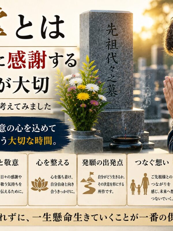 「合掌とは何なのか！｜ご先祖様に感謝する気持ちが大切！」