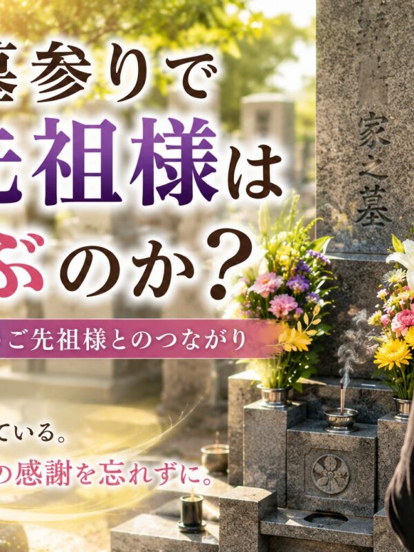「お墓参りでご先祖様は喜ぶのか?!|石屋が思うこと!」