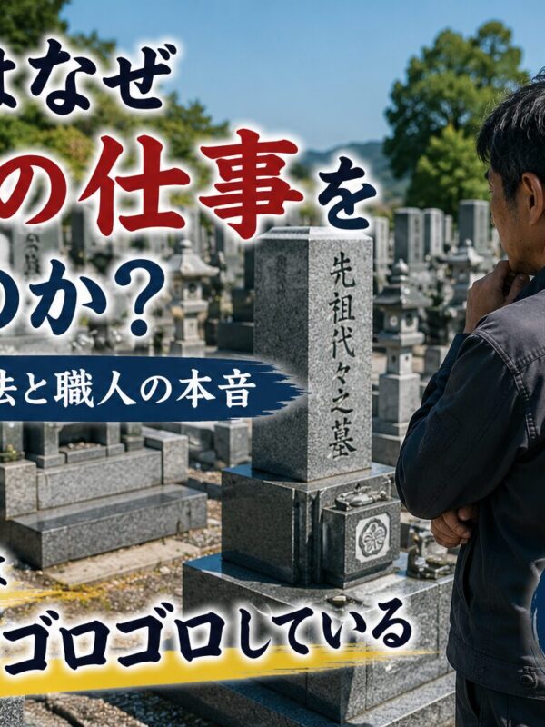 「職人はなぜ他人の仕事を見るのか?!|石屋の勉強法と職人の本音!」