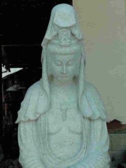 白衣観音 修業時代の作です。