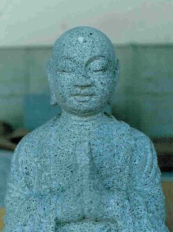 合掌地蔵  修業時代の作です。