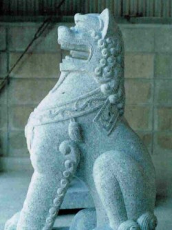 狛犬5 修業時代の作です。